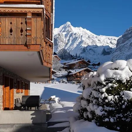Chalet Alia And Apartments-Grindelwald By Swiss Hotel Apartments Exterior photo